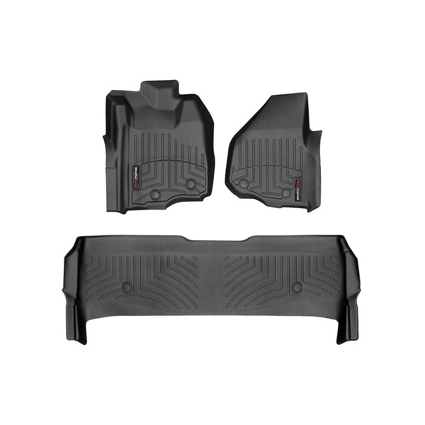 Front and Rear Floorliners for Vinyl Floors, 449601V-443052V